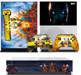 BORDERLANDS XBOX ONE S (SLIM) *TEXTURED VINYL ! * PROTECTIVE SKIN DECAL WRAP