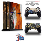 WRC 8 PS4 *TEXTURED VINYL ! * PROTECTIVE SKINS DECAL WRAP STICKERS