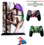 SUICIDE SQUAD 2 PS4 *TEXTURED VINYL ! * PROTECTIVE SKINS DECAL WRAP STICKERS