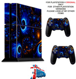 SWIRLS PS4 *TEXTURED VINYL ! * PROTECTIVE SKINS DECAL WRAP STICKERS