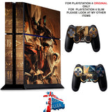 ASSASSINS CREED ORIGINS PS4 *TEXTURED VINYL ! * PROTECTIVE SKINS DECAL WRAP STICKERS
