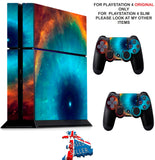 NEBULA 3 PS4 *TEXTURED VINYL ! * PROTECTIVE SKINS DECAL WRAP STICKERS