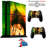 BOB MARLEY PS4 *TEXTURED VINYL ! * PROTECTIVE SKINS DECAL WRAP STICKERS