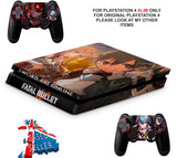 SWORD ART ONLINE PS4 SLIM *TEXTURED VINYL ! *PROTECTIVE SKINS DECALS WRAP