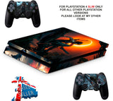 SHADOW OF THE TOMB RAIDER PS4 SLIM *TEXTURED VINYL ! *PROTECTIVE SKINS DECALS WRAP