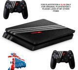 ADIDAS TEXTURE PS4 SLIM *TEXTURED VINYL ! *PROTECTIVE SKINS DECALS WRAP