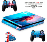 BATTLEFIELD V PS4 SLIM *TEXTURED VINYL ! *PROTECTIVE SKINS DECALS WRAP