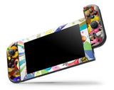 SUPER MARIO PARTY NINTENDO SWITCH **TEXTURED VINYL ! *  SKINS DECALS WRAP