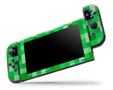 PIXELS NINTENDO SWITCH **TEXTURED VINYL ! *  SKINS DECALS WRAP