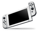WHITE CARBON EFFECT NINTENDO SWITCH **TEXTURED VINYL ! *  SKINS DECALS WRAP