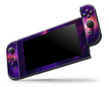 NEBULA GALAXY NINTENDO SWITCH **TEXTURED VINYL ! *  SKINS DECALS WRAP