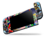 MARIO KART 8 NINTENDO SWITCH **TEXTURED VINYL ! *  SKINS DECALS WRAP