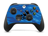 ADIDAS BLUE LINES Xbox SERIES X *TEXTURED VINYL ! * SKINS DECALS STICKERS WRAP