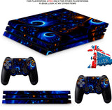 SWIRLS PS4 PRO SKINS DECALS (PS4 PRO VERSION) TEXTURED VINYL