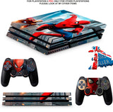 SPIDERMAN PS4 PRO SKINS DECALS (PS4 PRO VERSION) TEXTURED VINYL