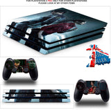 RESIDENT EVIL 2 PS4 PRO SKINS DECALS (PS4 PRO VERSION) TEXTURED VINYL