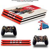 APEX LEGENDS PS4 PRO SKINS DECALS (PS4 PRO VERSION) TEXTURED VINYL
