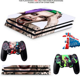 SUICIDE SQUAD PS4 PRO SKINS DECALS (PS4 PRO VERSION) TEXTURED VINYL