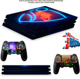 ROCKET LEAGUE PS4 PRO SKINS DECALS (PS4 PRO VERSION) TEXTURED VINYL