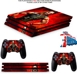 WWE 2K18 PS4 PRO SKINS DECALS (PS4 PRO VERSION) TEXTURED VINYL