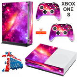 SPACE 6 XBOX ONE S (SLIM) *TEXTURED VINYL ! * PROTECTIVE SKIN DECAL WRAP