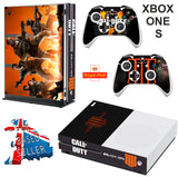 CALL OF DUTY BLACK OPS 4 XBOX ONE S (SLIM) *TEXTURED VINYL ! * PROTECTIVE SKIN DECAL WRAP