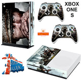 CALL OF DUTY WWII XBOX ONE S (SLIM) *TEXTURED VINYL ! * PROTECTIVE SKIN DECAL WRAP