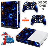 SWIRLS XBOX ONE S (SLIM) *TEXTURED VINYL ! * PROTECTIVE SKIN DECAL WRAP