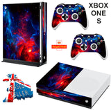NEBULA 4 XBOX ONE S (SLIM) *TEXTURED VINYL ! * PROTECTIVE SKIN DECAL WRAP