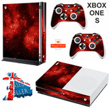 SPACE 7 XBOX ONE S (SLIM) *TEXTURED VINYL ! * PROTECTIVE SKIN DECAL WRAP