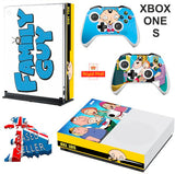 FAMILY GUY XBOX ONE S (SLIM) *TEXTURED VINYL ! * PROTECTIVE SKIN DECAL WRAP