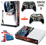 FORZA 7 XBOX ONE S (SLIM) *TEXTURED VINYL ! * PROTECTIVE SKIN DECAL WRAP