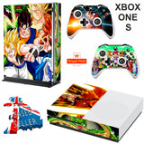 DRAGON BALL Z XBOX ONE S (SLIM) *TEXTURED VINYL ! * PROTECTIVE SKIN DECAL WRAP