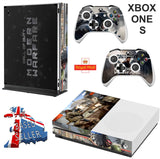 CALL OF DUTY MODERN WARFARE XBOX ONE S (SLIM) *TEXTURED VINYL ! * PROTECTIVE SKIN DECAL WRAP