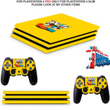 CUPHEAD PS4 PRO SKINS DECALS (PS4 PRO VERSION) TEXTURED VINYL