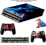STAR WARS BATTLEFRONT 2 PS4 PRO SKINS DECALS (PS4 PRO VERSION) TEXTURED VINYL