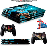 WE ARE HAPPY PS4 PRO SKINS DECALS (PS4 PRO VERSION) TEXTURED VINYL
