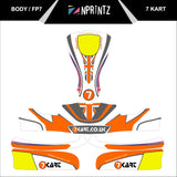 FP7 - 7 KART FULL KART STICKER KIT