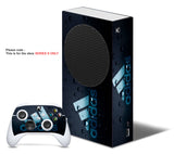 ADIDAS BUBBLES Xbox SERIES S *TEXTURED VINYL ! * SKINS DECALS STICKERS