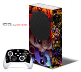 5 NIGHS AT FREDDIES Xbox SERIES S *TEXTURED VINYL ! * SKINS DECALS STICKERS