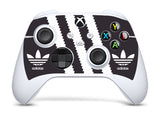 ADIDAS BLACK & WHITE Xbox SERIES S *TEXTURED VINYL ! * SKINS DECALS STICKERS