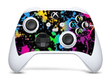 PAINT SPLAT Xbox SERIES S *TEXTURED VINYL ! * SKINS DECALS STICKERS
