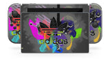 ADIDAS COMBI NINTENDO SWITCH **TEXTURED VINYL ! *  SKINS DECALS WRAP