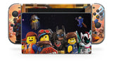 LEGO MOVIE 2 NINTENDO SWITCH **TEXTURED VINYL ! *  SKINS DECALS WRAP