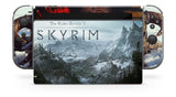 SKYRIM ELDER SCROLLS NINTENDO SWITCH **TEXTURED VINYL ! *  SKINS DECALS WRAP