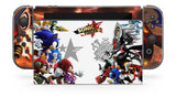 SONIC FORCES NINTENDO SWITCH **TEXTURED VINYL ! *  SKINS DECALS WRAP