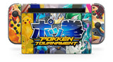 POKEMON TOURNAMENT NINTENDO SWITCH **TEXTURED VINYL ! *  SKINS DECALS WRAP