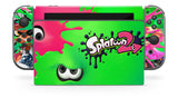 SPLATOON 2 NINTENDO SWITCH **TEXTURED VINYL ! *  SKINS DECALS WRAP