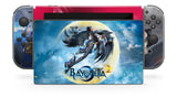 BAYONETTA NINTENDO SWITCH **TEXTURED VINYL ! *  SKINS DECALS WRAP