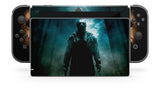 FRIDAY 13TH NINTENDO SWITCH **TEXTURED VINYL ! *  SKINS DECALS WRAP